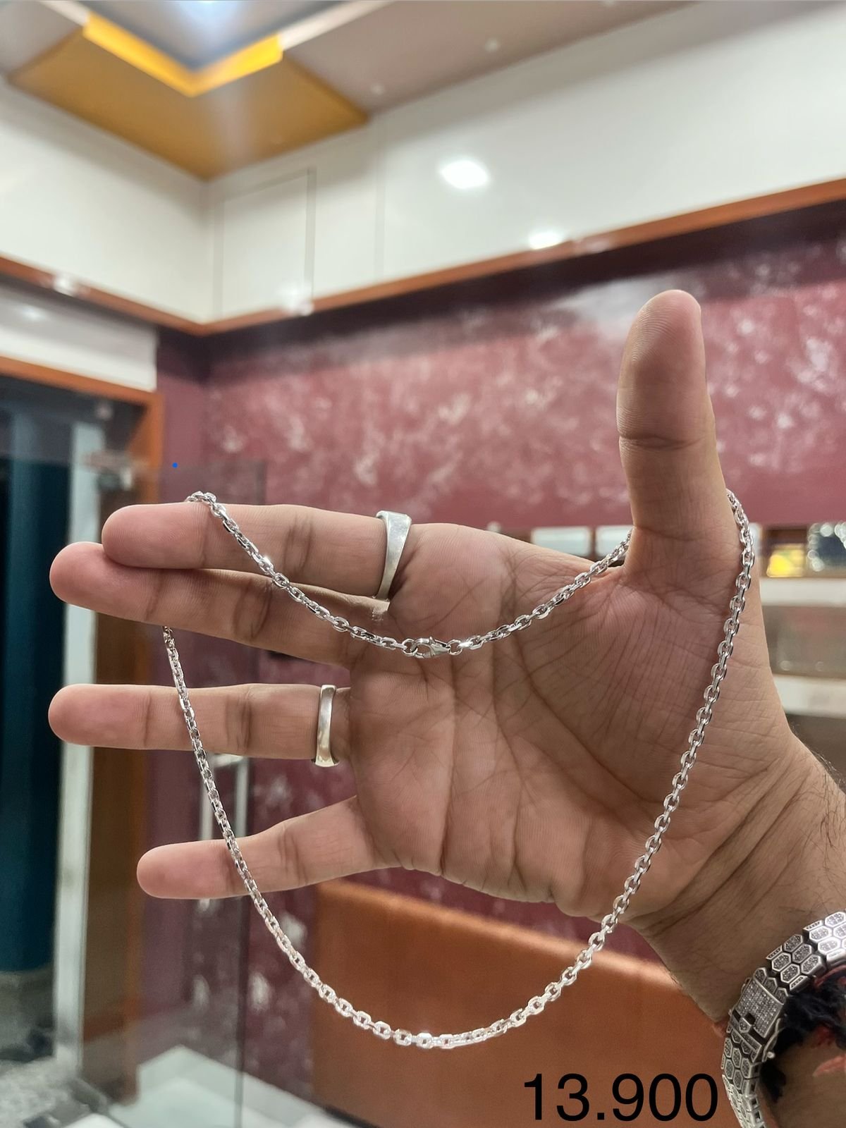 Silver Boys Chain - 925 Silver - Mittal Jewellers