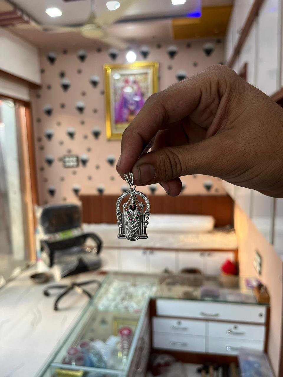 Silver Boys Pendant - 925 Silver - Mittal Jewellers