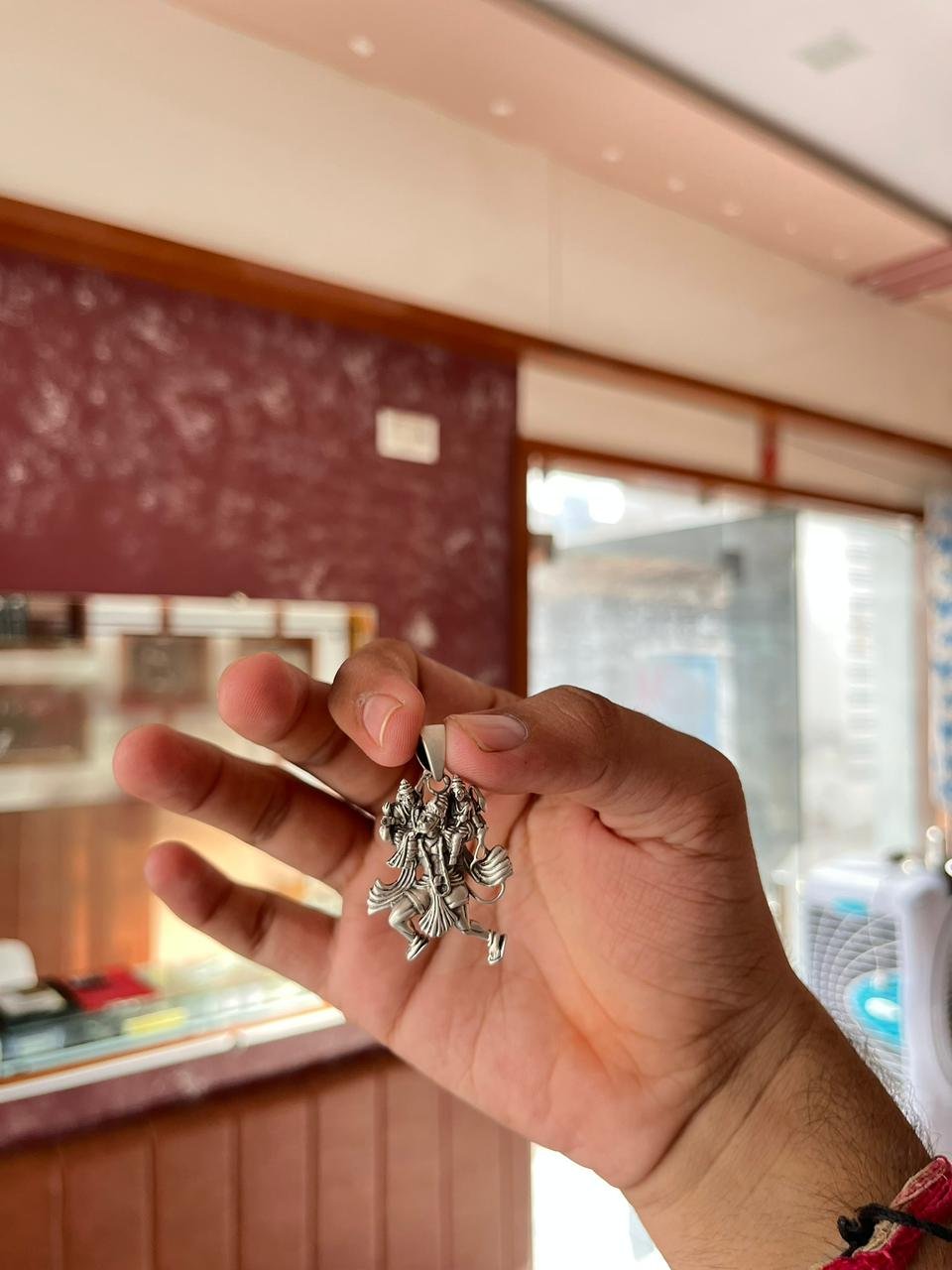 Silver Boys Pendant - 925 Silver - Mittal Jewellers
