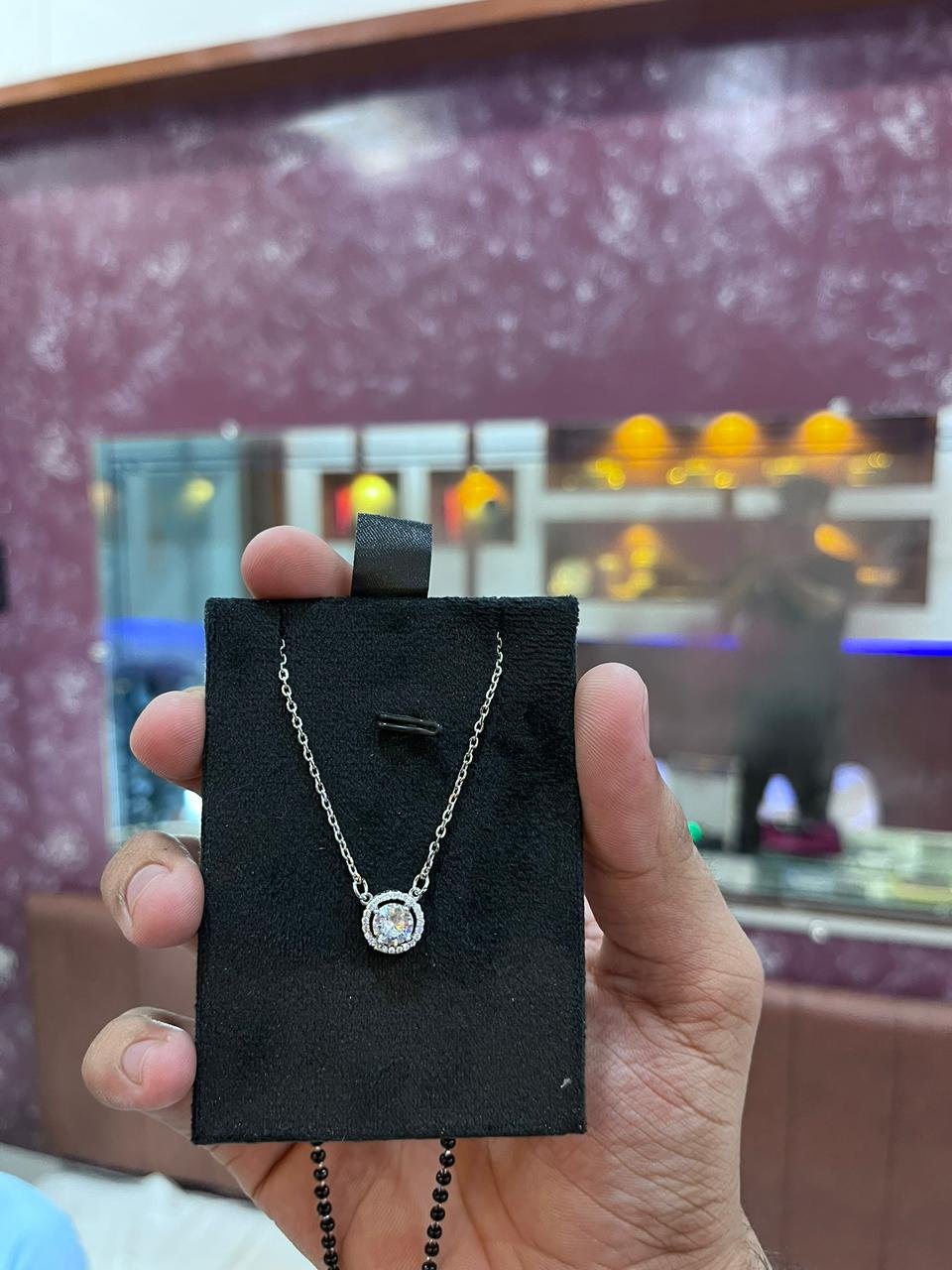 Silver Mangalsutra - Girls - 925 Silver - Mittal Jewellers