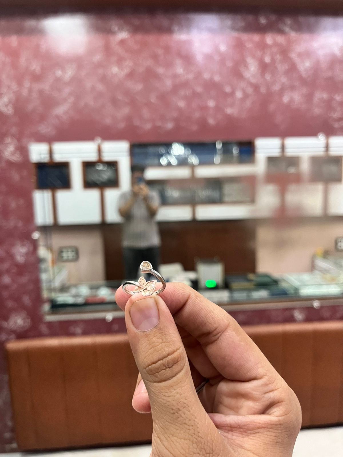 Girls elegant Ring - 925 Silver - Mittal Jewellers