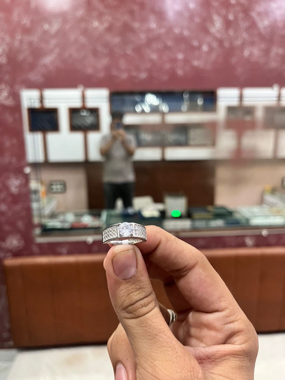 Girl Solitaire ring - Girls - 925 Silver - Mittal Jewellers