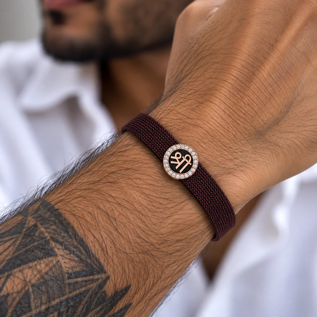 Shri Sterling Silver Bracelet