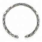 Forge Geometric Link 925 Sterling Silver Bracelet