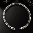 Forge Geometric Link 925 Sterling Silver Bracelet