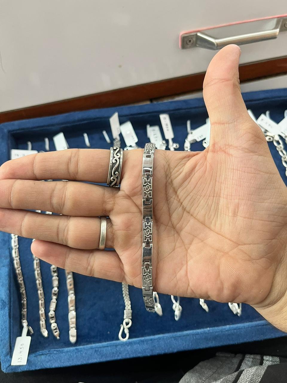 Silver Boys Bracelet - 925 Silver - Mittal Jewellers
