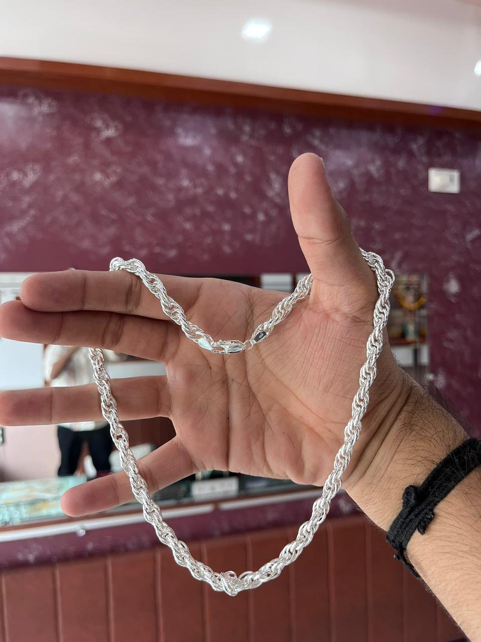 Silver Boys Chain - 925 Silver - Mittal Jewellers