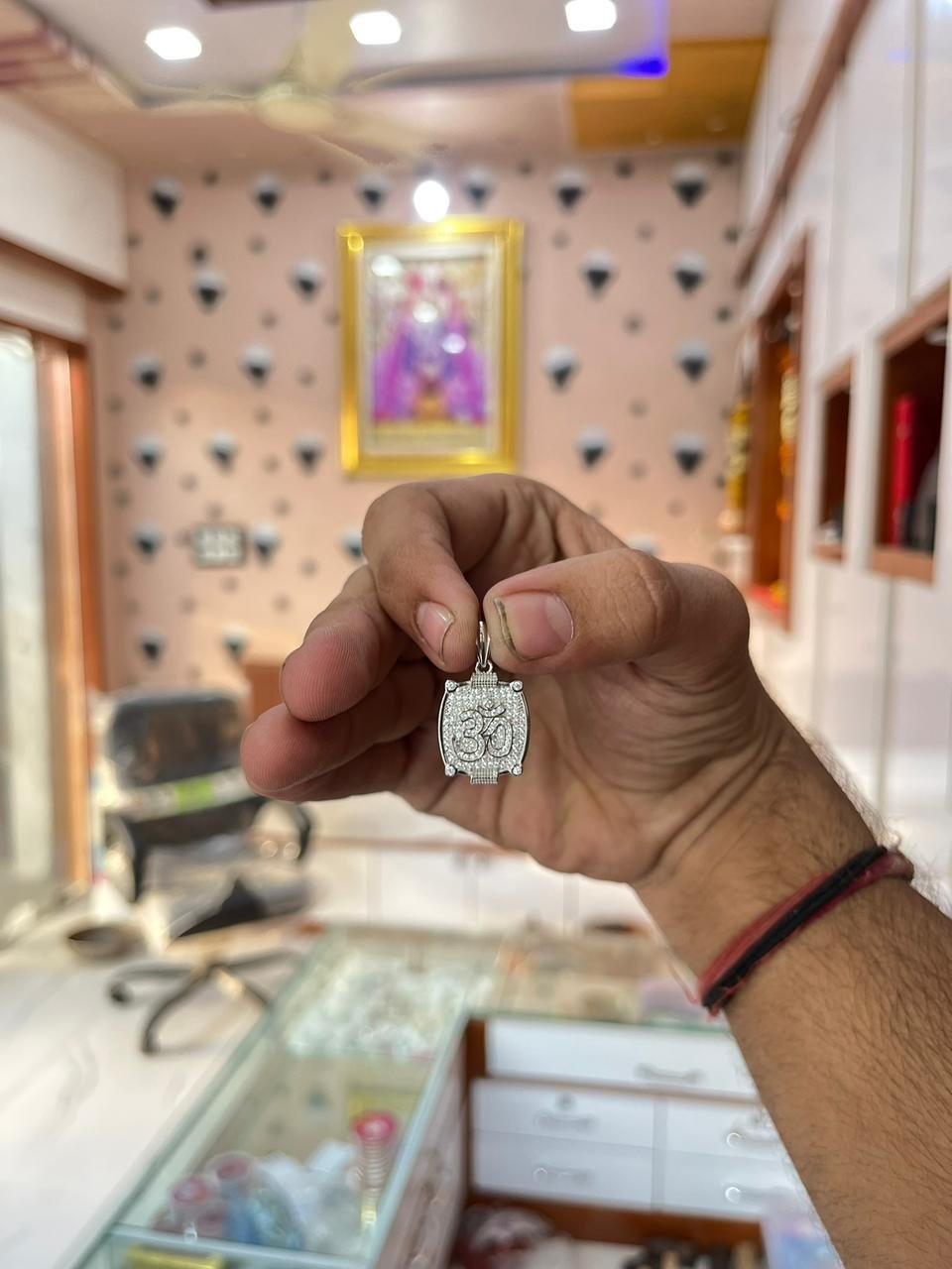 Silver Boys Pendant - 925 Silver - Mittal Jewellers