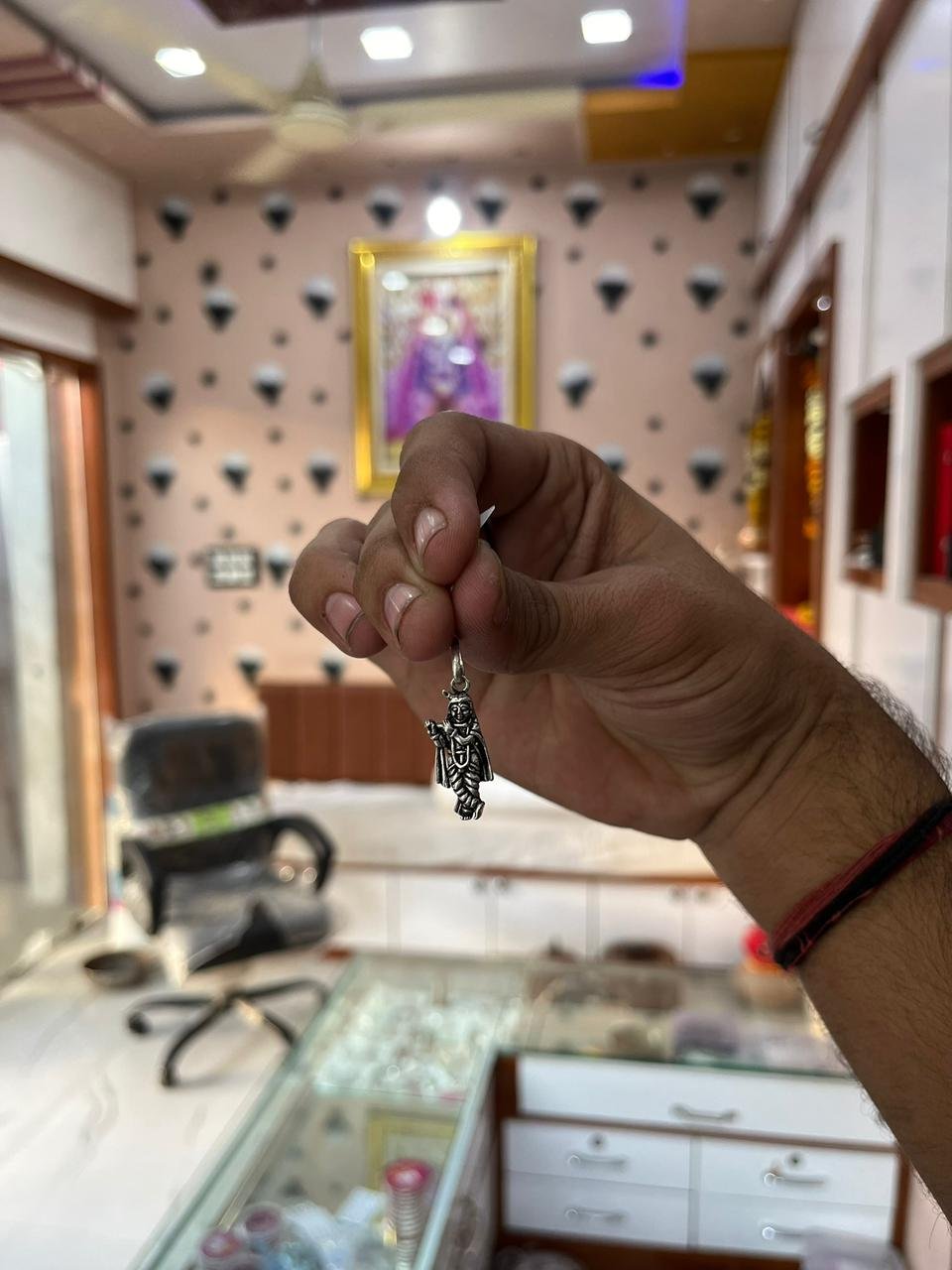 Silver Boys Pendant - 925 Silver - Mittal Jewellers