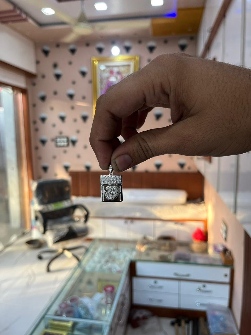 Silver Boys Pendant - 925 Silver - Mittal Jewellers
