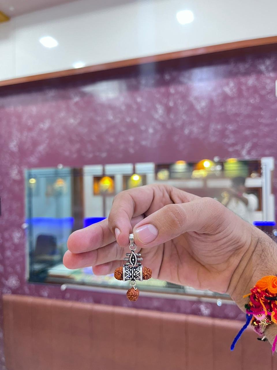 Silver Boys Pendant - 925 Silver - Mittal Jewellers
