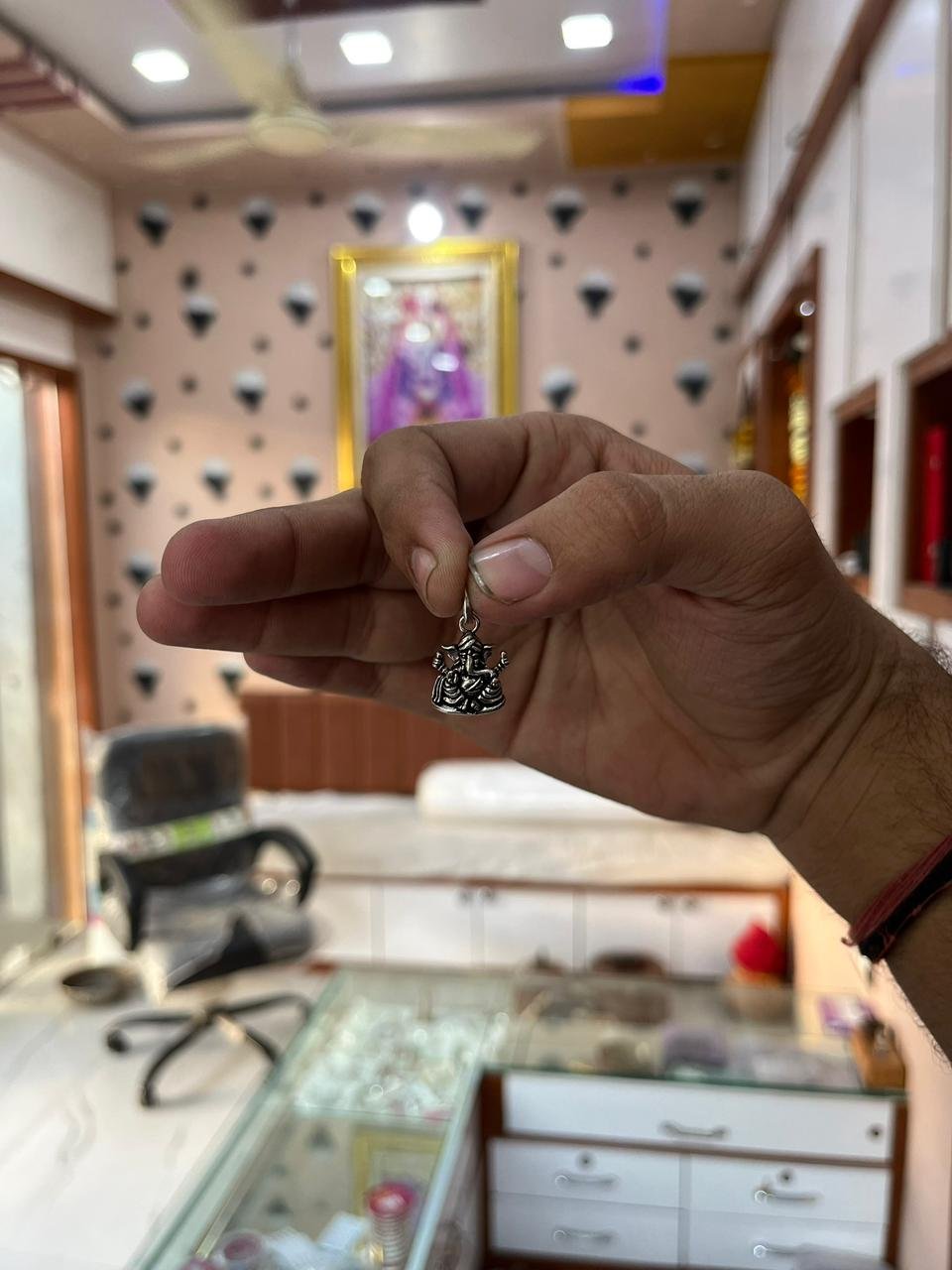 Silver Boys Pendant - 925 Silver - Mittal Jewellers