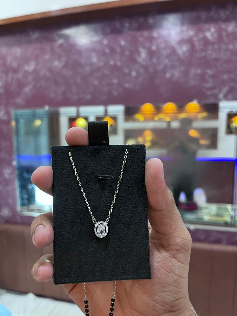 Silver Mangalsutra - Girls - 925 Silver - Mittal Jewellers