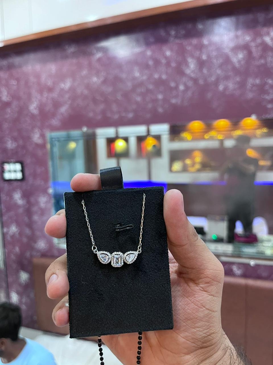Silver Mangalsutra - Girls - 925 Silver - Mittal Jewellers