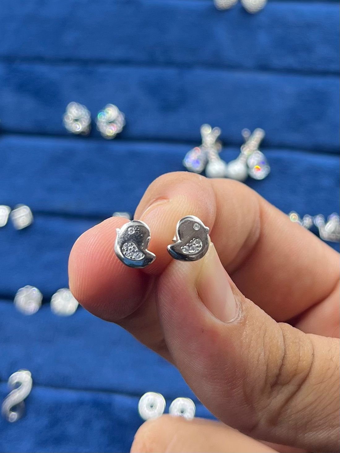Silver Girls Stud - 925 Silver - Mittal Jewellers