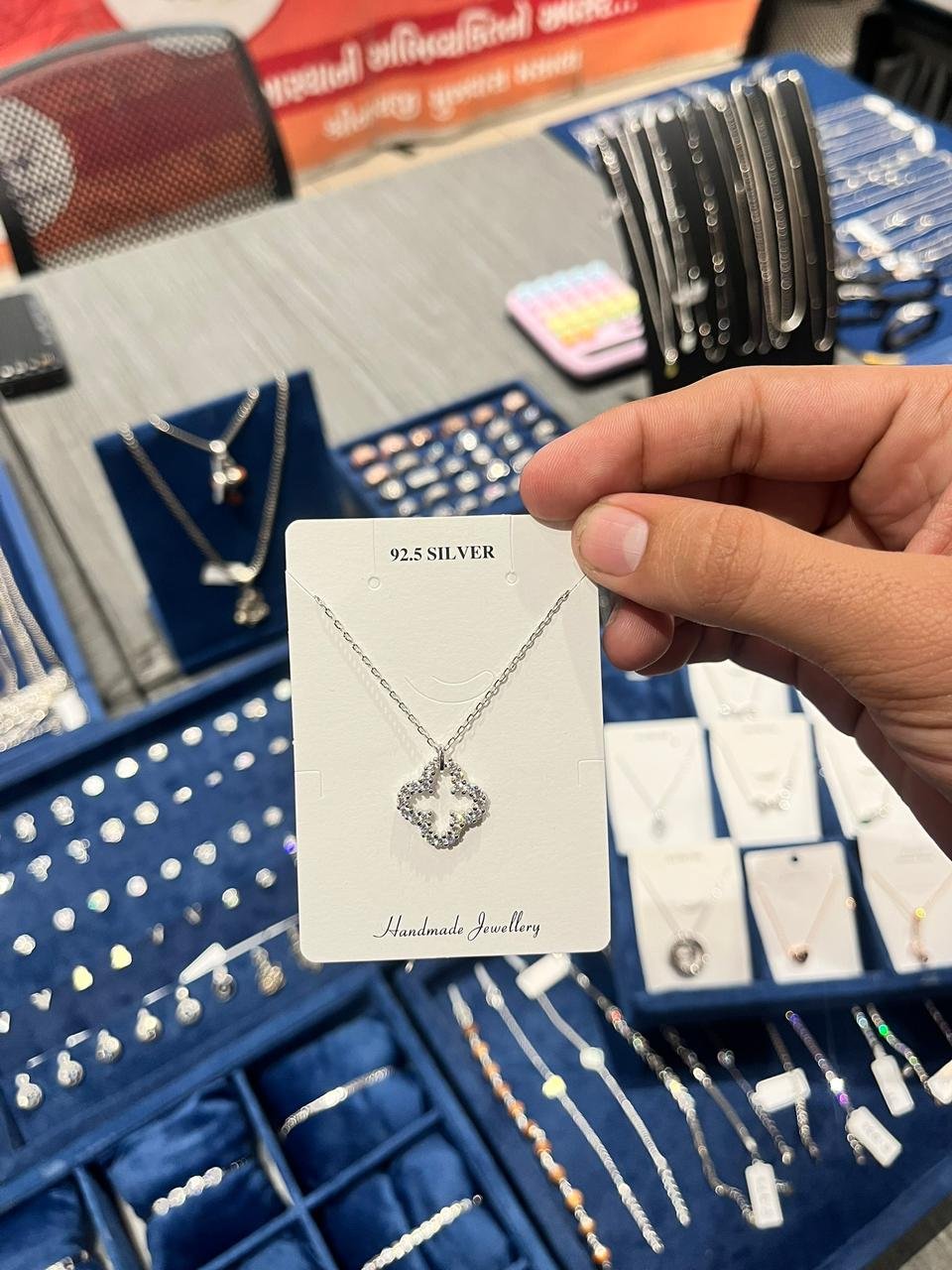 Silver Girls Chain Pendant - 925 Silver - Mittal Jewellers