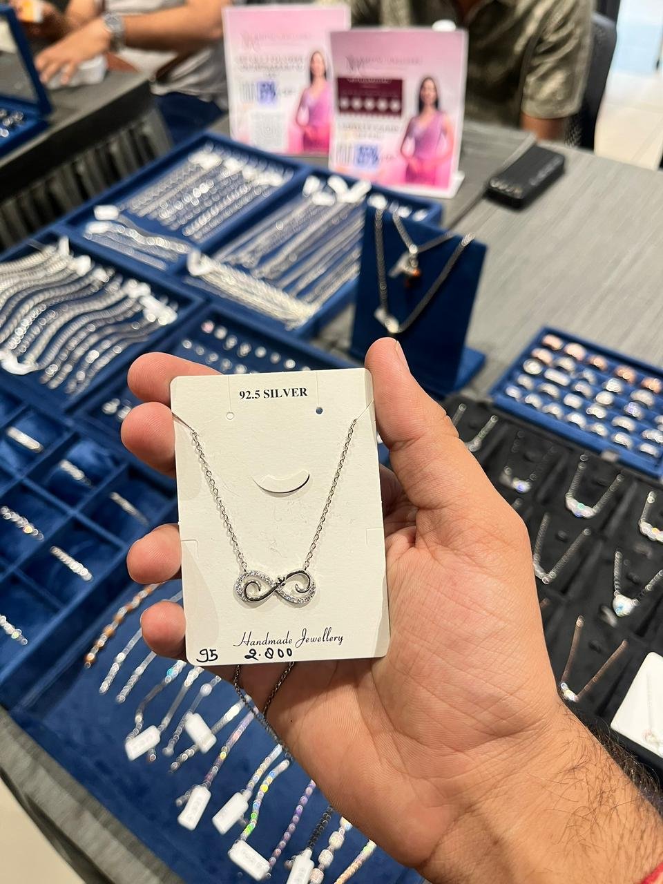 Silver Girls Chain Pendant - 925 Silver - Mittal Jewellers