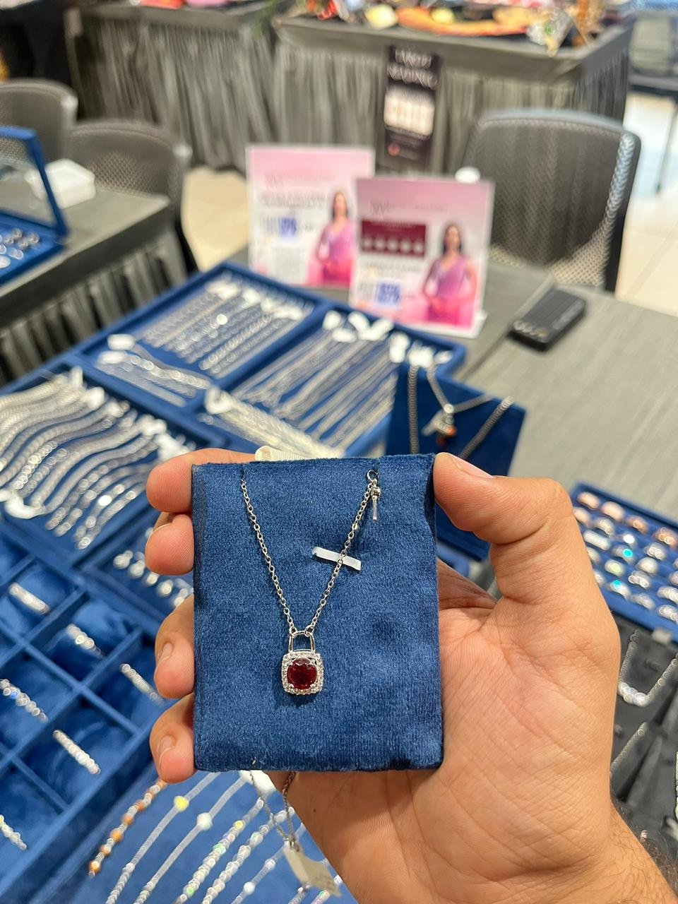 Silver Girls Chain Pendant - 925 Silver - Mittal Jewellers