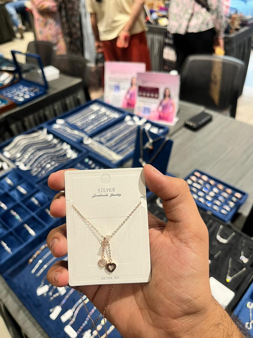 Silver Girls Chain Pendant - 925 Silver - Mittal Jewellers