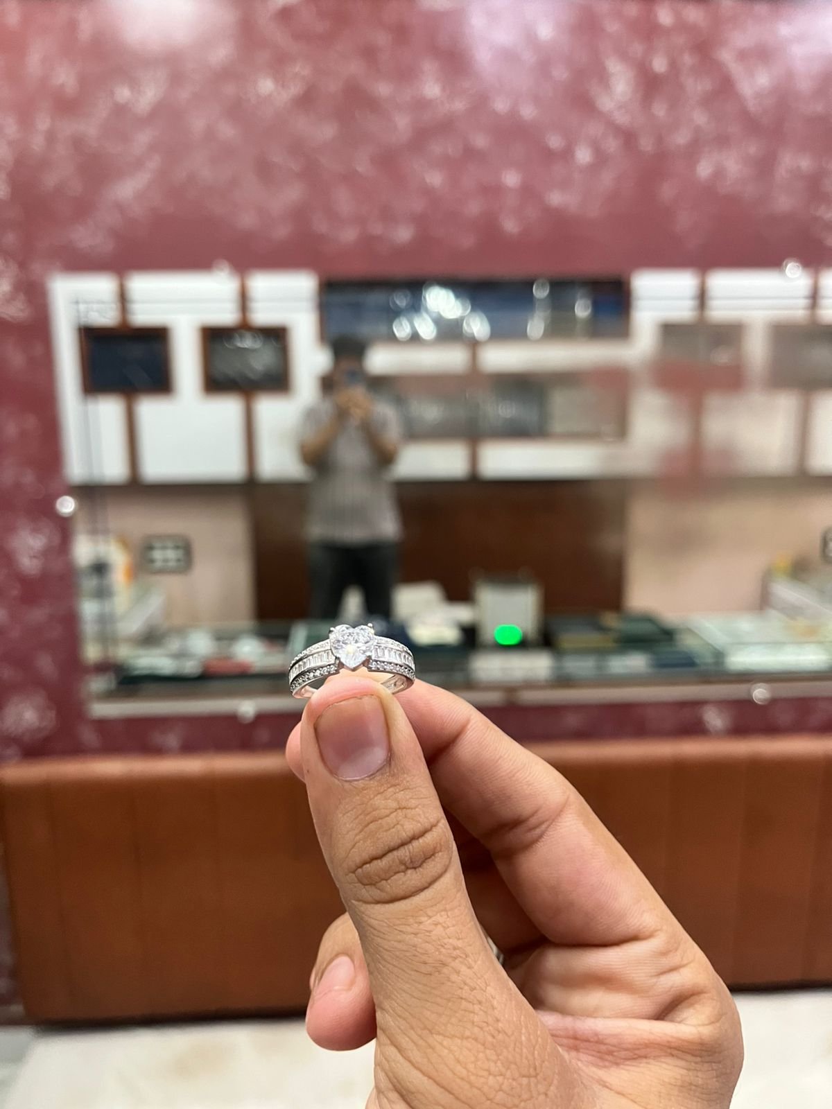 Girl Solitaire ring - Girls - 925 Silver - Mittal Jewellers
