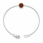 Rudraksha Sterling Silver Bracelet