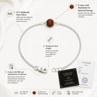 Rudraksha Sterling Silver Bracelet