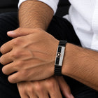NOIR Stretch Sterling Silver Bracelet