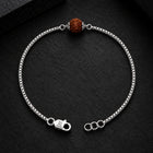 Rudraksha Sterling Silver Bracelet