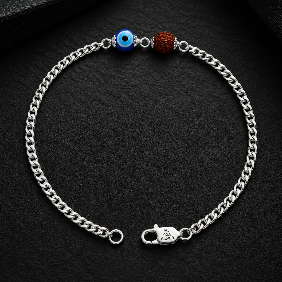 Rudra Drisht Sterling Silver Bracelet