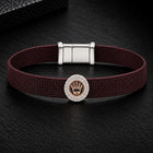 Royal Crown Sterling Silver Bracelet